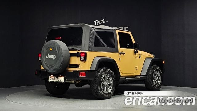 JEEP WRANGLER 2014 — 67 233 км, коричневый, Корея — под ключ — фото 2