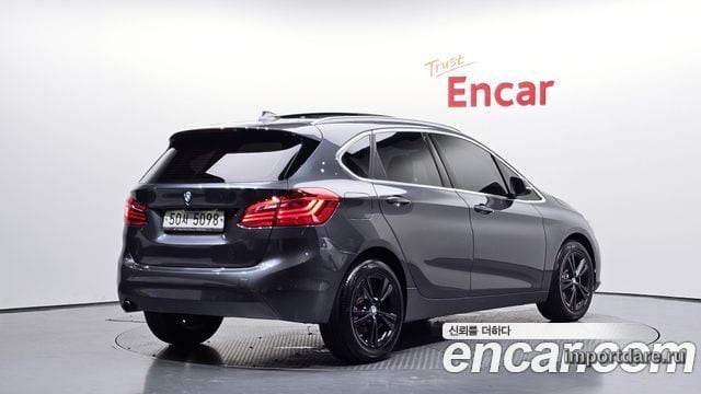 BMW 2 SERIES ACTIVE TOURER 2018 — 88 036 км, серый, Корея — под ключ — фото 2