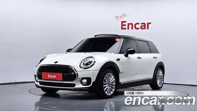 MINI COOPER CLUBMAN 2019 — 142 471 км, белый-перламутр, Корея — под ключ — фото 1