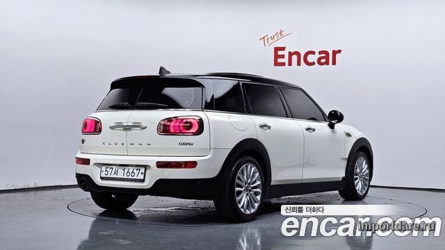 MINI COOPER CLUBMAN 2019 — 142 471 км, белый-перламутр, Корея — под ключ — фото 2