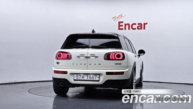 MINI COOPER CLUBMAN 2019 — 142 471 км, белый-перламутр, Корея — под ключ — фото 4