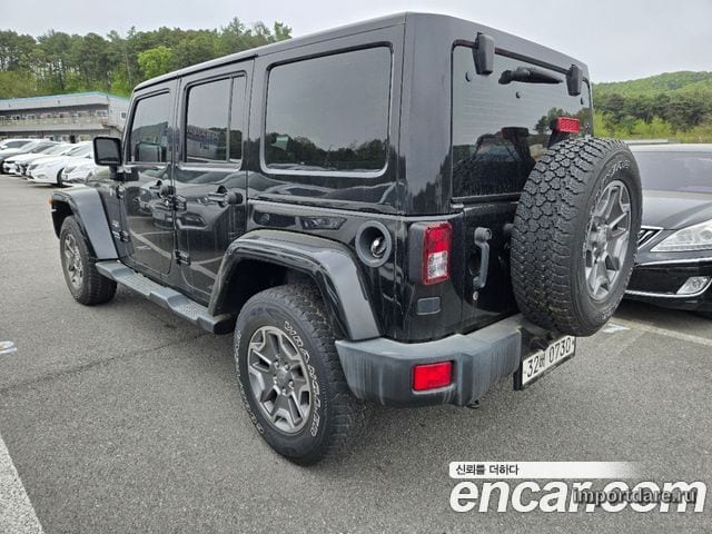 JEEP WRANGLER 2016 — 174 476 км, чёрный, Корея — под ключ — фото 3