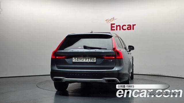 VOLVO V90 CROSS COUNTRY 2019 — 140 016 км, серый, Корея — под ключ — фото 4