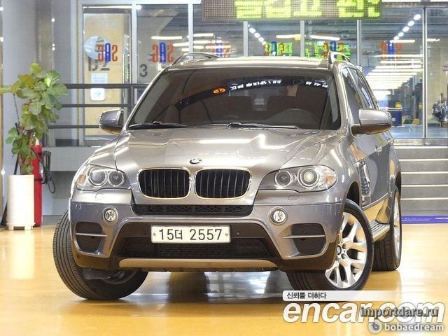 BMW X5 2012 — 207 000 км, серый, Корея — под ключ — фото 3