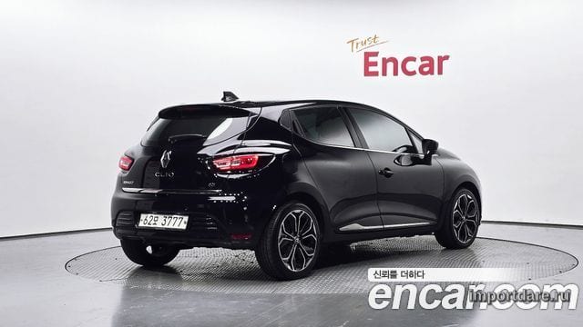 RENAULT KOREA CLIO 2018 — 79 878 км, чёрный, Корея — под ключ — фото 2