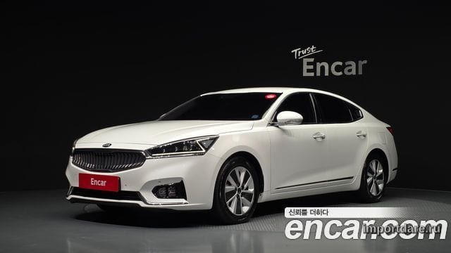 KIA K7 HYBRID 2017 — 164 905 км, белый, Корея — под ключ — фото 1