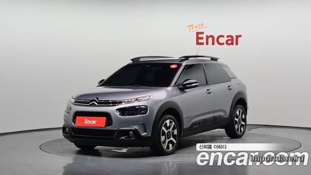CITROEN C4 2019 — 75 502 км, серебристо-серый, Корея — под ключ — фото 1