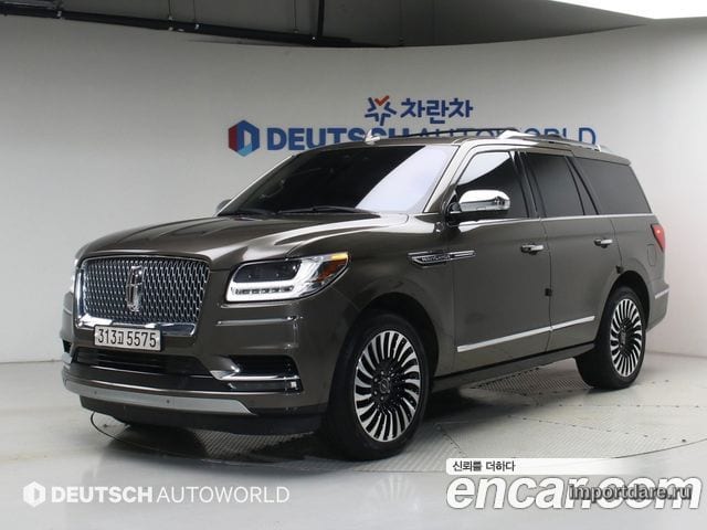 LINCOLN NAVIGATOR 2019 — 61 644 км, светло-золотистый, Корея — под ключ — фото 1