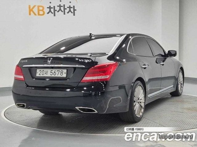 HYUNDAI EQUUS 2015 — 235 601 км, чёрный, Корея — под ключ — фото 3