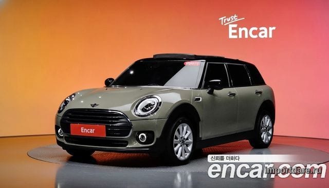 MINI COOPER CLUBMAN 2020 — 76 581 км, бежевый, Корея — под ключ — фото 2