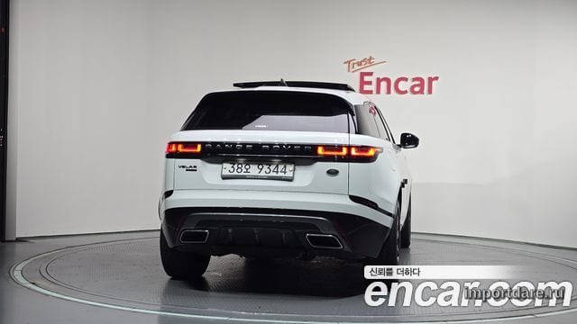 LAND ROVER RANGE ROVER VELAR 2018 — 73 689 км, белый, Корея — под ключ — фото 4