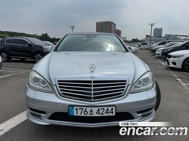 MERCEDES-BENZ S-CLASS W221 2011 — 289 603 км, серебристый, Корея — под ключ — фото 3