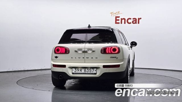 MINI COOPER D CLUBMAN 2017 — 136 806 км, белый-перламутр, Корея — под ключ — фото 4