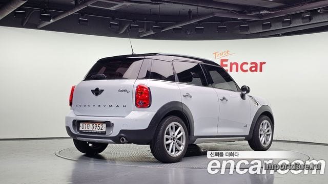 MINI COOPER D COUNTRYMAN 2016 — 105 338 км, белый, Корея — под ключ — фото 2