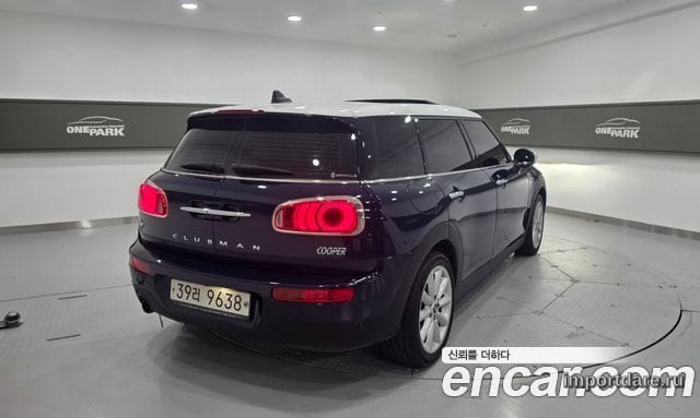 MINI COOPER CLUBMAN 2018 — 102 851 км, синий, Корея — под ключ — фото 2