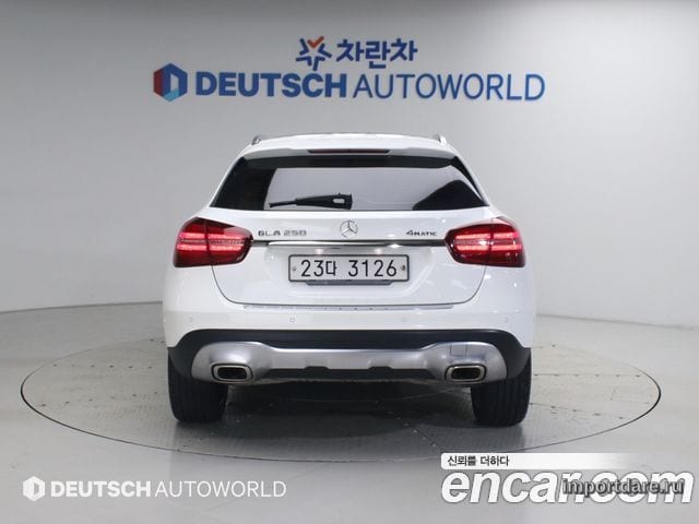 MERCEDES-BENZ GLA-CLASS X156 2019 — 109 061 км, белый, Корея — под ключ — фото 4