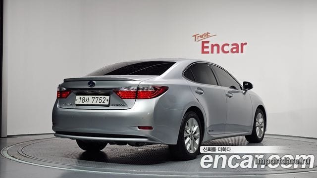 LEXUS ES300H 2013 — 164 137 км, серебристо-серый, Корея — под ключ — фото 2