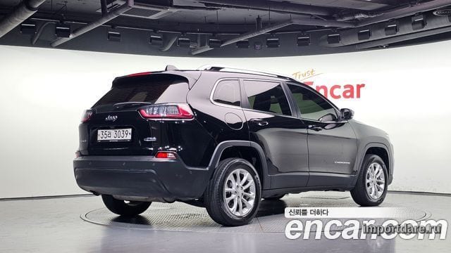 JEEP CHEROKEE 2019 — 168 410 км, чёрный, Корея — под ключ — фото 2