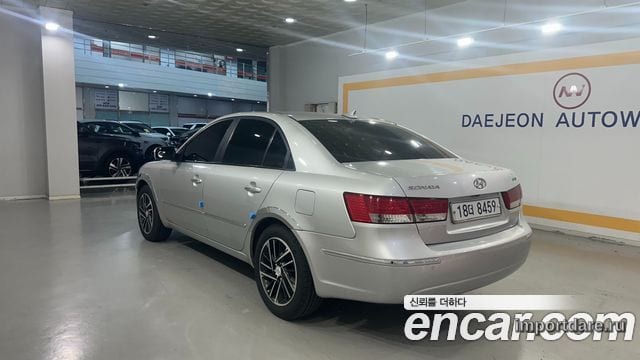 HYUNDAI SONATA TRANSFORM 2009 — 220 708 км, серебристо-серый, Корея — под ключ — фото 3