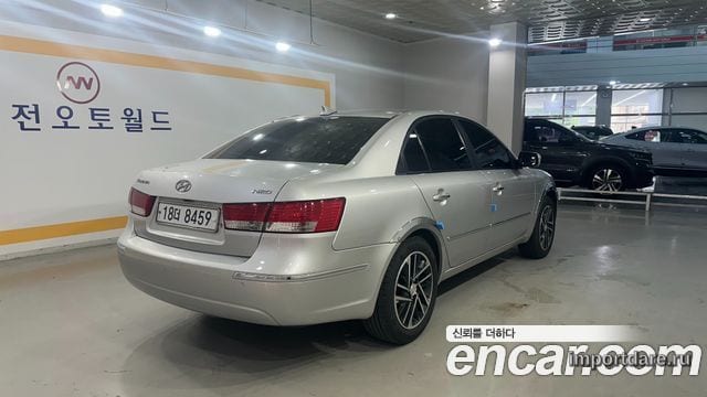 HYUNDAI SONATA TRANSFORM 2009 — 220 708 км, серебристо-серый, Корея — под ключ — фото 5
