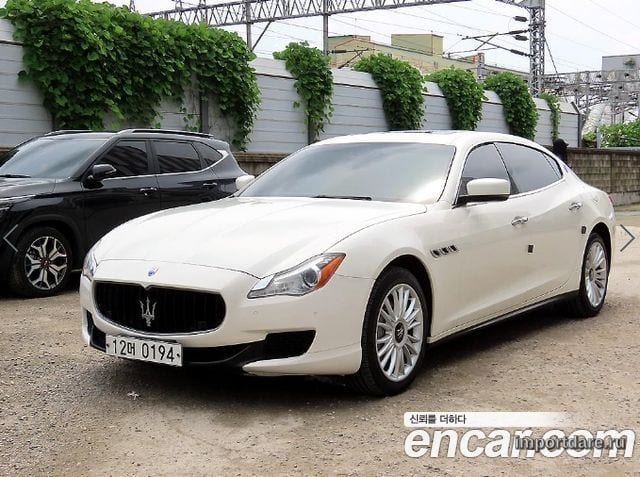 MASERATI QUATTROPORTE 2015 — 133 921 км, Корея — под ключ — фото 2