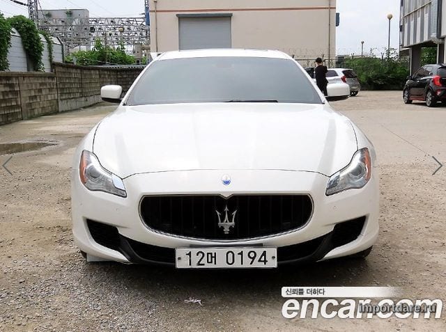 MASERATI QUATTROPORTE 2015 — 133 921 км, Корея — под ключ — фото 12