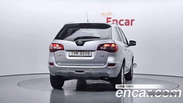 RENAULT KOREA QM5 2014 — 147 336 км, серебристо-серый, Корея — под ключ — фото 4