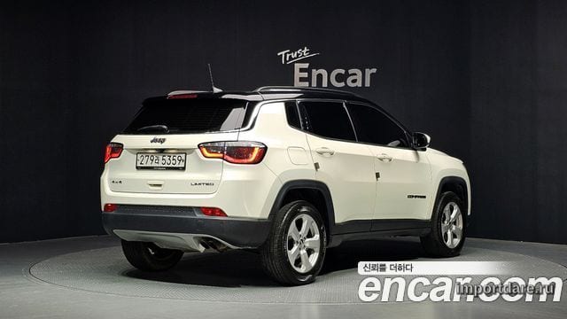 JEEP COMPASS 2019 — 90 410 км, белый, Корея — под ключ — фото 2