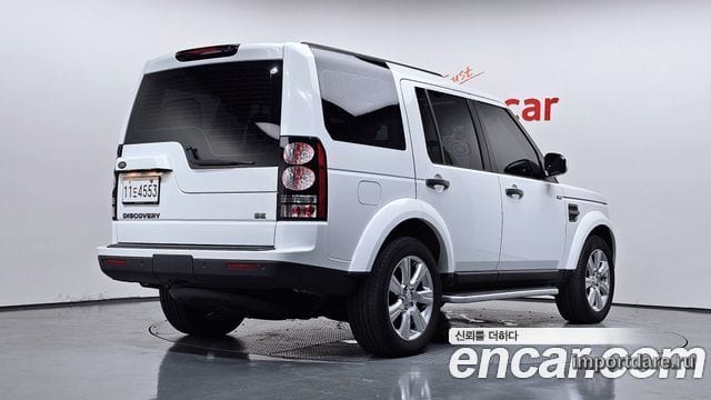 LAND ROVER DISCOVERY 4 2016 — 144 654 км, белый, Корея — под ключ — фото 2
