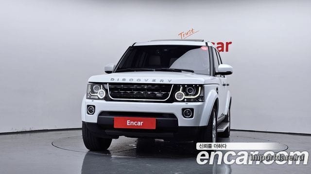 LAND ROVER DISCOVERY 4 2016 — 144 654 км, белый, Корея — под ключ — фото 3