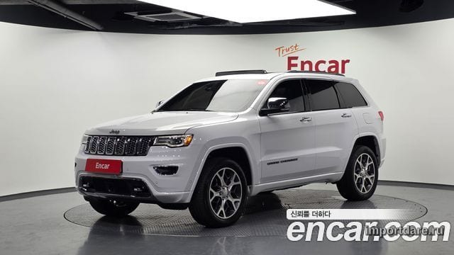 JEEP GRAND CHEROKEE 2019 — 98 289 км, белый, Корея — под ключ — фото 1