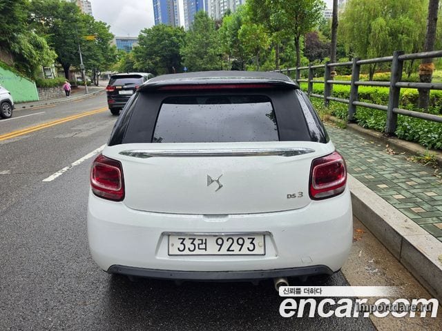 CITROEN DS3 CABRIO 2018 — 70 000 км, белый, Корея — под ключ — фото 3