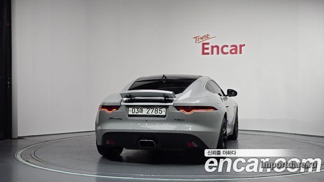 JAGUAR F-TYPE 2019 — 123 331 км, серебристо-серый, Корея — под ключ — фото 4