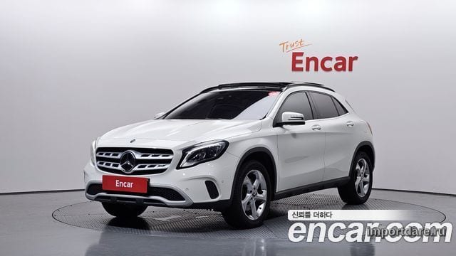 MERCEDES-BENZ GLA-CLASS X156 2018 — 60 031 км, белый, Корея — под ключ — фото 1