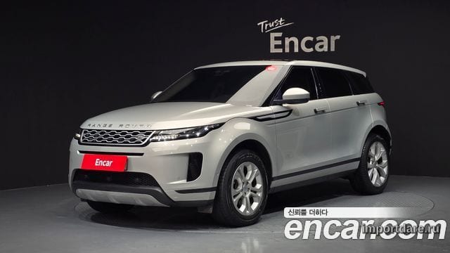 LAND ROVER RANGE ROVER EVOQUE 2020 — 133 411 км, серебристый, Корея — под ключ — фото 1