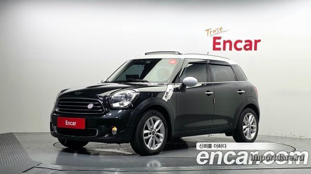 MINI COOPER D COUNTRYMAN 2014 — 133 306 км, чёрный, Корея — под ключ — фото 1