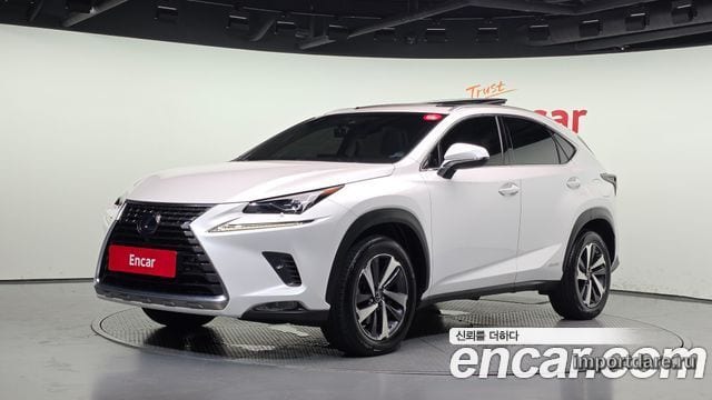 LEXUS NX300H 2019 — 147 441 км, белый, Корея — под ключ — фото 1