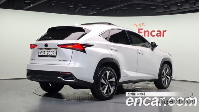 LEXUS NX300H 2019 — 147 441 км, белый, Корея — под ключ — фото 2