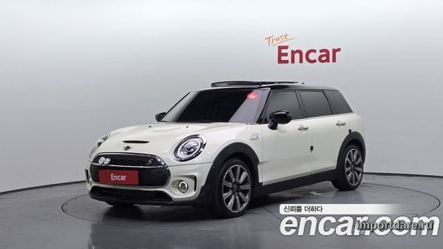 MINI COOPER S CLUBMAN 2021 — 46 773 км, белый-перламутр, Корея — под ключ — фото 1