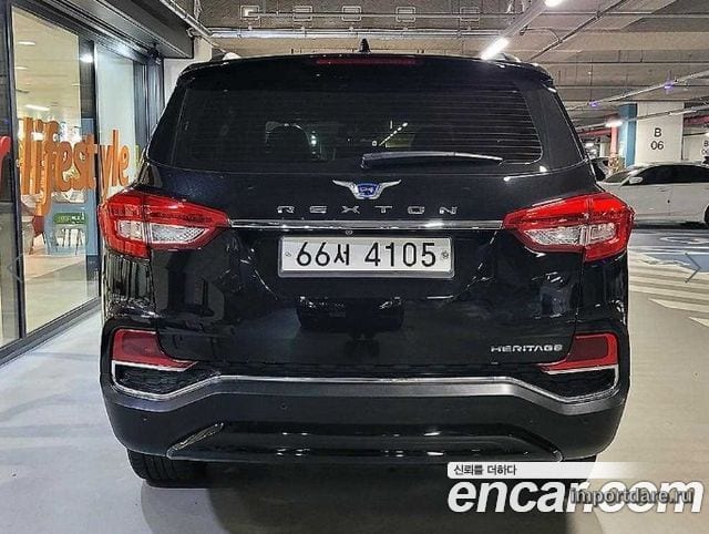 KGM G4 REXTON 2018 — 182 364 км, чёрный, Корея — под ключ — фото 5