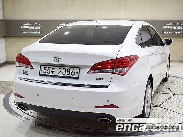 HYUNDAI I40 SALOON 2014 — 216 000 км, белый, Корея — под ключ — фото 3