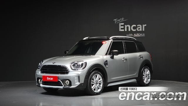 MINI COOPER COUNTRYMAN 2023 — 34 842 км, серебристо-серый, Корея — под ключ — фото 1