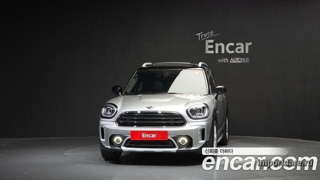 MINI COOPER COUNTRYMAN 2023 — 34 842 км, серебристо-серый, Корея — под ключ — фото 3