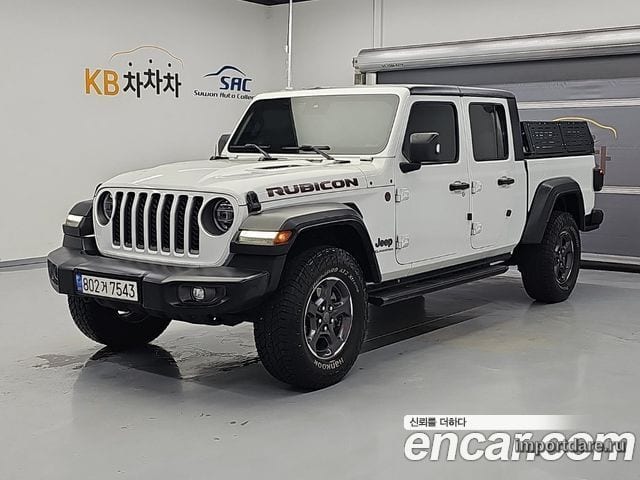 JEEP GLADIATOR 2022 — 75 545 км, белый, Корея — под ключ — фото 1