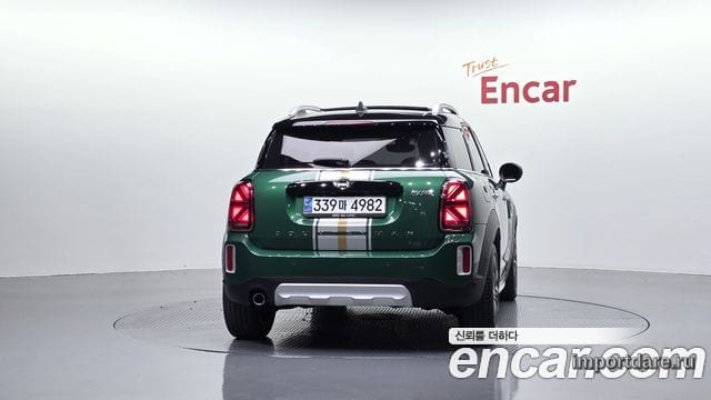 MINI COOPER COUNTRYMAN 2024 — 45 808 км, тёмно-зелёный, Корея — под ключ — фото 4