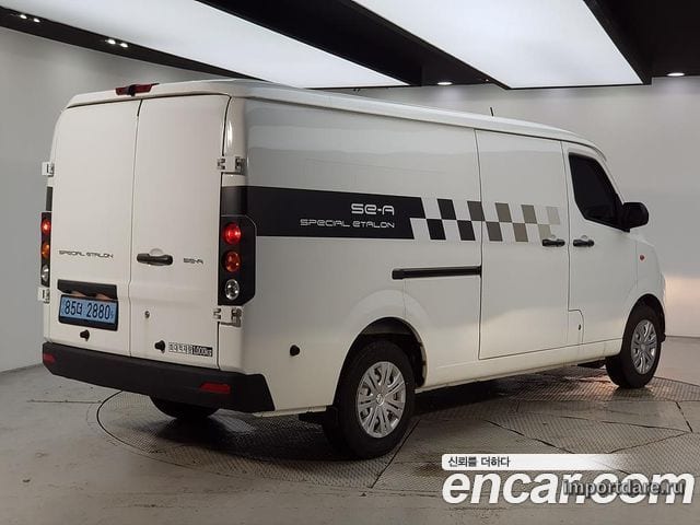 GEELY SE-A2 VAN 2023 — 2 613 км, белый, Корея — под ключ — фото 4
