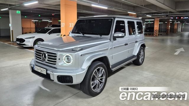 MERCEDES-BENZ G-CLASS W465 2025 — 12 600 км, серебристый, Корея — под ключ — фото 1