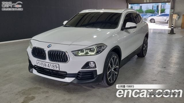 BMW X2 2020 — 106 141 км, белый, Корея — под ключ — фото 1
