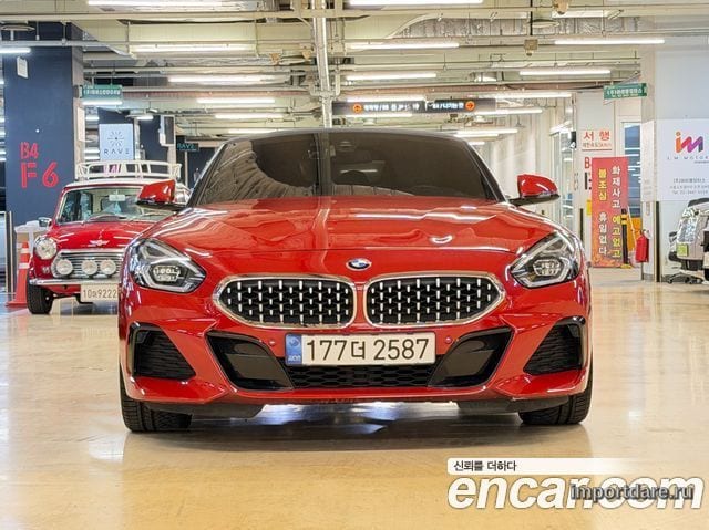 BMW Z4 2021 — 23 506 км, красный, Корея — под ключ — фото 3