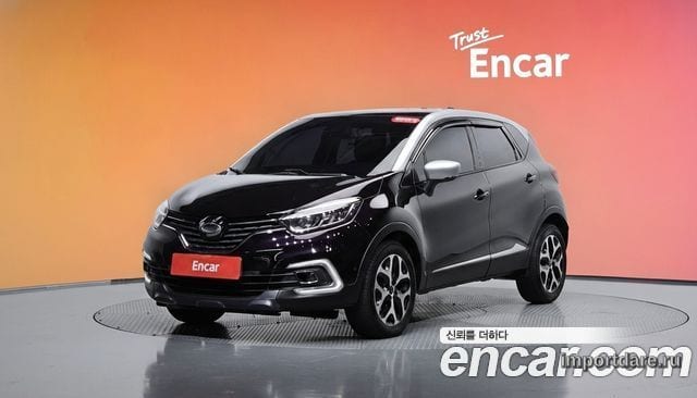 RENAULT KOREA QM3 2018 — 123 824 км, фиолетовый, Корея — под ключ — фото 2